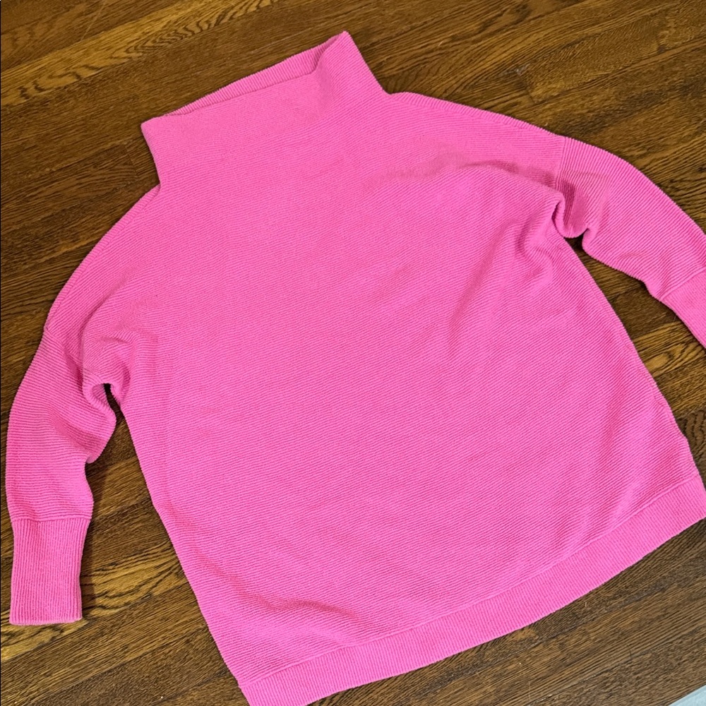 Free People Pink Cowl Neck Sweater - Picture 13 of 16